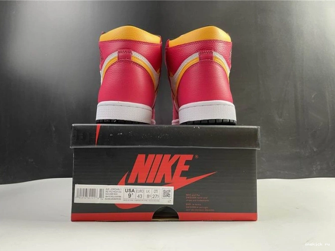 Chep Onekick Air Jordan High Red OGLight Fusion 555088-603 1 0709